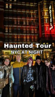 A haunted tour request with a special focus on the infamous Hotel Chelsea? Say no more… 👻✨To ensure this family had the most authentic ghostly experience possible, I brought in the experts — and they absolutely delivered. @hauntedmanhattan was such a pleasure to collaborate with, and our guide @joseph_salvatore_knipper , a.k.a. #ProfessorClerval, was absolutely incredible — truly out of this world. Thanks for being so awesome, Joseph!!I love fulfilling the wide range of tour interests and unique requests that come my way… if you can imagine it, I can create it. Tell me your special wish, and I’ll bring it to life for you too.#nycguide #nyctours #nyc #hauntednyc
