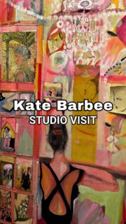 Recently took a course @sothebysinstitute and, as part of our curriculum, had the pleasure of visiting local artist @katebarbeee’s studio in Ridgewood, Queens. ✨Kate is currently presenting her work @____mrs.____ Gallery, where her show “Good Grief” will be on display through June 27.I absolutely fell in love with her technique💗, not only her painting style, but the way she cuts apart, stitches, layers, and reconstructs her works into beautifully intricate compositions. Such a distinctive approach, with every piece layered with narrative and meaning. 💗Come with me to explore the exhibition and maybe even bring an original piece home with you. ✨#nycguide #nyctours #nycgallery #nycartgallery #nycart