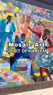 What if one piece of art could capture the soul of a neighborhood? ✨Standing at the corner of 125th Street and Frederick Douglass Boulevard, Spirit of Harlem by Brooklyn-born artist Louis Delsarte is a vibrant tribute to the neighborhood’s artistic expression and cultural heritage. Installed in 2005, this beautiful mosaic depicts figures from the Harlem Renaissance, honoring the movement that helped shape Harlem’s enduring cultural identity.Be sure to make a stop here! It’s a gorgeous reflection of the neighborhood’s soul and a highlight well worth adding to your Harlem itinerary.🎶 Have you seen Spirit of Harlem?✨ Follow @JustAskChristine for more inspiring places, fascinating stories, and unique ways to experience New York City.#harlemart #harlemtours #nyctodo #nycart #mosaicart