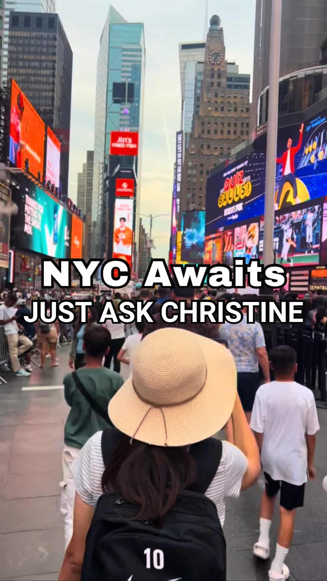 The best way to experience NYC? Knowing the details are handled so you can simply enjoy it.🗽Skip the stress and let Just Ask Christine thoughtfully plan and personally guide you through a New York adventure filled with memorable experiences, restaurants, sights, and special moments.You dream it. I’ll bring it to life. 💛Have a New York trip in mind? Let’s turn it into an experience you’ll never forget. Send me a message to get started! 🍎✨#timessquarenyc #nyctours #nycguide #newyorkcity #nyctodo