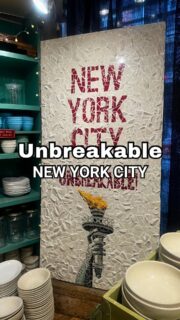 Unbreakable. Just like New York.Spotted this fabulous NYC sign at Fishs Eddy, and it feels like the perfect little love letter to the city. ❤️New York gets knocked around, reinvents itself, keeps moving, and somehow always comes back stronger. Tough, resilient, full of character… and definitely unbreakable.📍 Fishs Eddy | Flatiron✨ Follow @JustAskChristine for more fun and unexpected NYC finds!#fishseddy #newyorkcity #nyctours #nyctodo #nycshopping