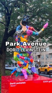 A splash of color along Park Avenue! 🌈❤️As part of the EDEN House of Art installation, nine monumental sculptures by artist Dorit Levinstein bring a burst of energy and artistic flair along this stretch of Park Avenue between East 34th and East 39th Streets.These larger-than-life works are impossible to pass without taking a closer look!Installed in May 2026, they’re scheduled to remain on view for one year, through approximately May 2027.📍 Park Avenue | East 34th–39th Streets
🎨 Dorit Levinstein | EDEN House of ArtCome discover the playful side of NYC with me! ❤️#parkavenue #edenhouse #nycgallery #doritlevinstein #nycart