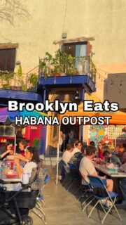 🌽🤩 Habana Outpost 📍Fort Greene, BrooklynNew York’s first solar-powered restaurant ☀️ and a fun spot to add to your NYC itinerary! The elote was 🔥 SO good, their colorful outdoor seating area has laid-back, family-friendly vibes, and a subway station is just steps away for easy access.Bonus: Free Sunday movie nights at 8 PM, all the way through October! 🎬🍿Want more fun NYC spots like this worked into your visit? Just Ask Christine! ❤️#habanaoutpost #nyceats #solarpowered #brooklyneats #nycguide @habanaoutpost