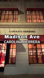 There’s something irresistible about Madison Avenue after sunset. ✨The Carolina Herrera boutique looks especially inviting when the lights come on, glowing with color, elegance, and unmistakable New York style.Window displays are one of my favorite parts of exploring the city, especially when I get to share these beautiful discoveries with others! ❤️If you could gaze into the window of just one Madison Avenue boutique after hours, which would it be?#madisonavenue #carolinaherrera #nycwindows #windowdisplay #nycshopping