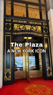 Some entrances deserve your full attention. ✨❤️The magnificent approach up The Plaza Hotel’s red carpet is one of them. Before you even step inside, there’s so much to admire, with intricate details at every level inviting you to pause, look up, and take it all in.I love sharing these iconic landmarks and helping you notice the beauty and artistry that reward a closer look. ❤️📍 The Plaza Hotel, NYCExplore New York with me and discover the wonders that make it so extraordinary! ❤️Stay tuned for a look inside next! ✨#theplazahotel #nycluxury #newyorkhotel #nyctourist #nycguide