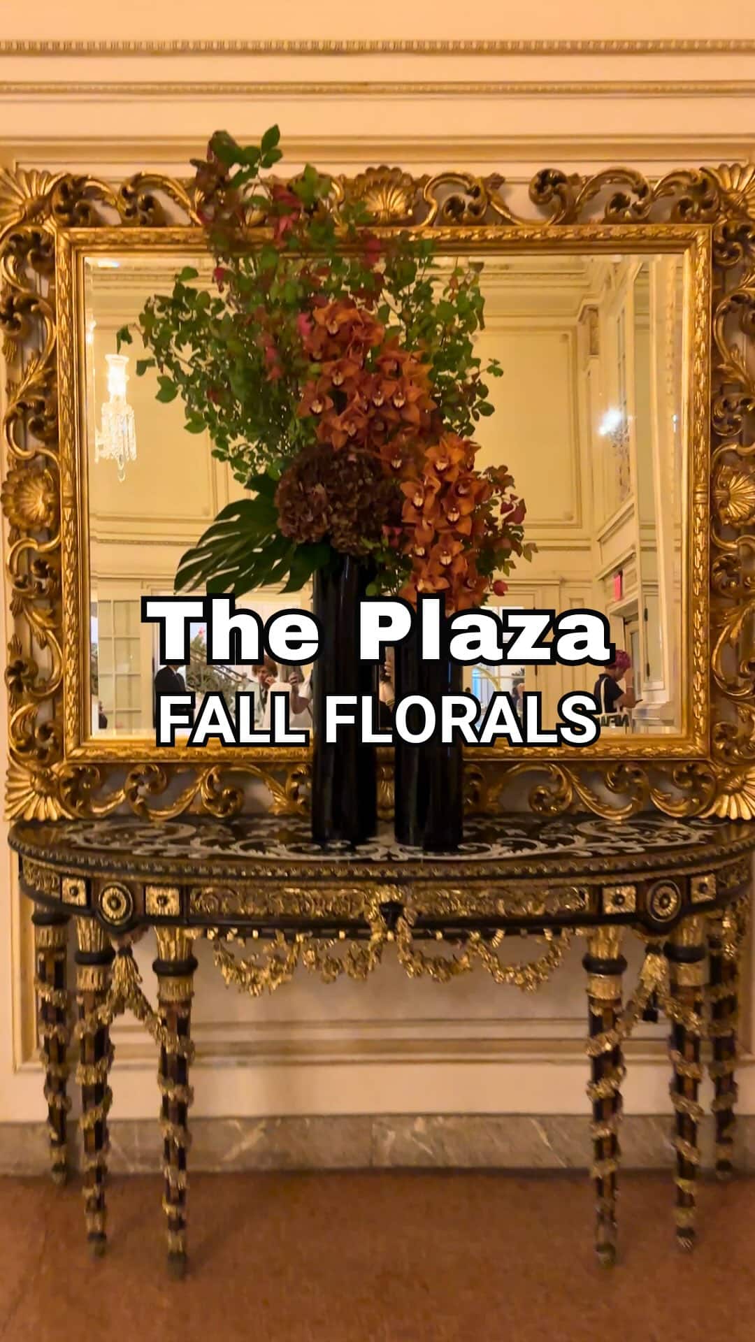 🍂 Fall florals are making a beautiful statement at The Plaza Hotel! ❤️The Plaza’s seasonal displays are always a highlight to take in when walking through its magnificent main entrance, and this autumn arrangement is no exception!The rich colors and beautiful textures, set against the hotel’s already gorgeous interior, are a wonderful celebration of the season.📍 The Plaza Hotel | NYCNew York’s iconic hotel lobbies are destinations in themselves! Come explore with me on a private hotel lobby tour and discover the history, architecture, and beautiful details that make each one so special. ❤️#theplazahotelnyc #nychotels #theplazahotel #nycfall #falltravel