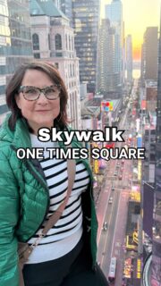 POV: You thought you’d seen Times Square before… until you saw it from here. ✨I recently experienced the Skywalk at One Times Square, and it was such a fun way to take in one of New York City’s most iconic views. From walking along the all-glass Skywalk, to getting up close to the illuminated 2026 display and the iconic New Year’s Eve Ball, to dropping a wish into their super fun air-blown Wish Box, it’s a reminder that no matter how much time you spend in New York City, there is always something new to discover.📍One Times Square | Midtown ManhattanWant to experience New York City beyond the usual checklist? Join me for a custom NYC tour and let’s find the views, stories, bites, and moments that make this city magic. ✨#timessquarenyc #manhattan #skywalk #nyctodo #nyctour