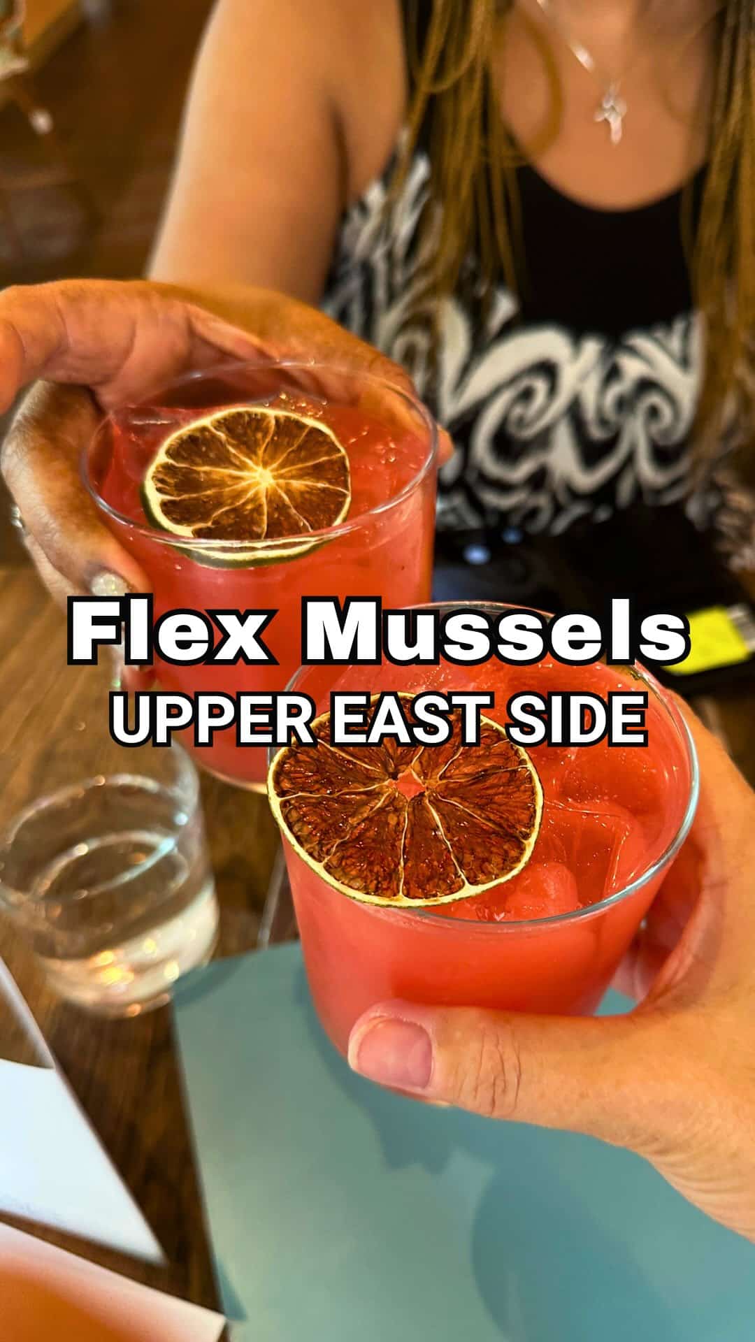 Now this is a happy hour! 🍉🍹Spicy watermelon margaritas, crispy calamari, and ricotta toast… Flex definitely knows how to do happy hour right. 😋A fun neighborhood spot with great bites, creative cocktails, and an atmosphere that makes you want to stay awhile. 🤩Cheers to happy hour in NYC! 🥂✨#flexmussels #nyceats #uppereastsidenyc #nyctour #newyorkcityeats