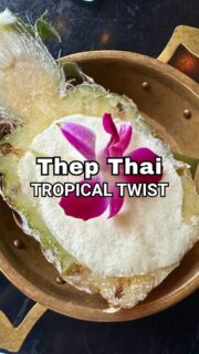 A dessert to add to your NYC wish list! 🍍✨Pineapple sorbet served in a frozen pineapple at THEP Thai, one of my favorite restaurants on the Upper East Side. The perfect tropical finish to a delicious Thai meal! 🍍❤️I love helping you discover little treats like this while you’re in New York! Save this for your next visit, and follow along for more of my favorite NYC finds.#thaifoodnyc #nyceats #uppereastsidenyc #nyctour #nycguide