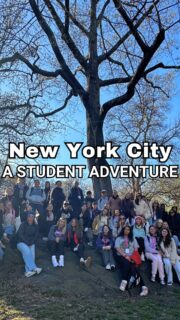 Three days flew by with this crew. Thank you for the laughs, the conversations, and the memories. It was a pleasure being your guide!#nycguide #nyctours #studenttravel #nyctodo #centralparktour