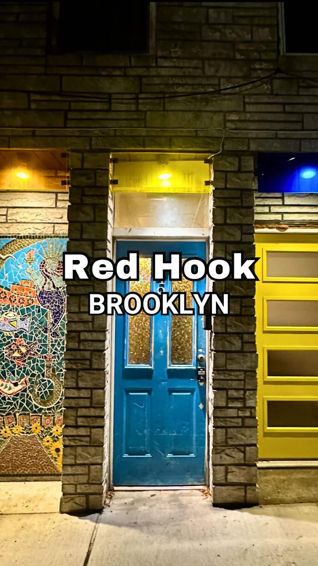 Have you discovered one of Brooklyn’s most intriguing neighborhoods? ⚓️Red Hook captivates with a character that is distinctly its own. Its creative spirit invites you in, while its cobblestone streets, sweeping waterfront views, and industrial past reveal a neighborhood where history and reinvention exist side by side.As you wander, look a little closer and you’ll discover charming homes, unexpected works of art, greenery tucked into surprising corners, and countless magical details waiting to be discovered.I am completely in love with these colorful doors, and this incredible mosaic! 😍Put Red Hook on your NYC list! And when you’re ready to experience it, you know who to ask. ❤️Just Ask Christine#newyorkcity #nycmosaic #nycart #brooklyn #nycarttour